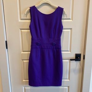 Versace Purple Shift Dress